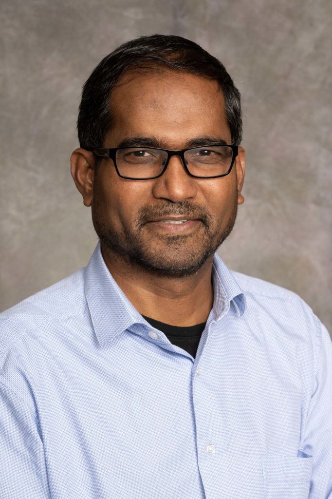 Associate Dean for Academic and Student Affairs and Borland Professor in the Department of Civil and Environmental Engineering Karan Venayagamoorthy; photo by John Eisele, CSU Photographers
