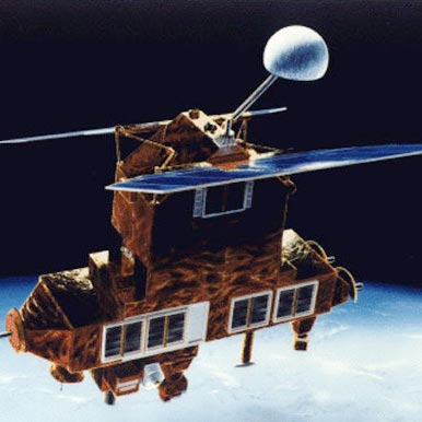 ERBS satellite