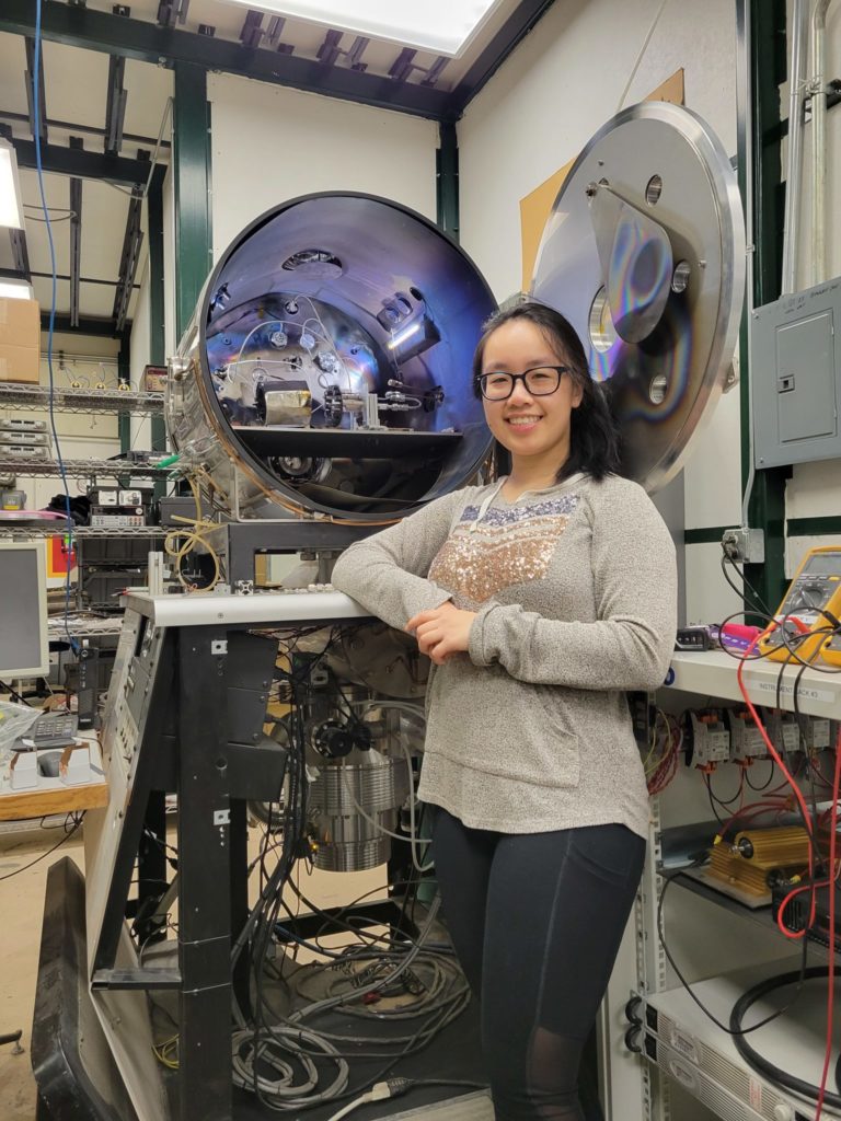 Photo of Emily Ku, Mechanical Engineering Doctoral Student, Center for Electric Propulsion and Plasma Engineering.