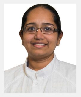 Photo of Sharmila Padmanabhan, Ph.D. in Electrical Engineering, ’09.